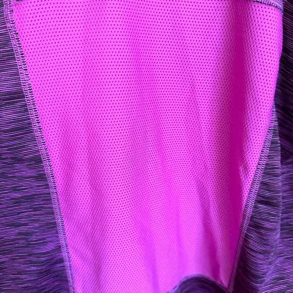 Hyba XXL tank top EUC space dye pink black racerback - Picture 3 of 6